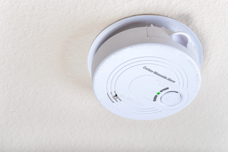 CO detector for Bryan County homes